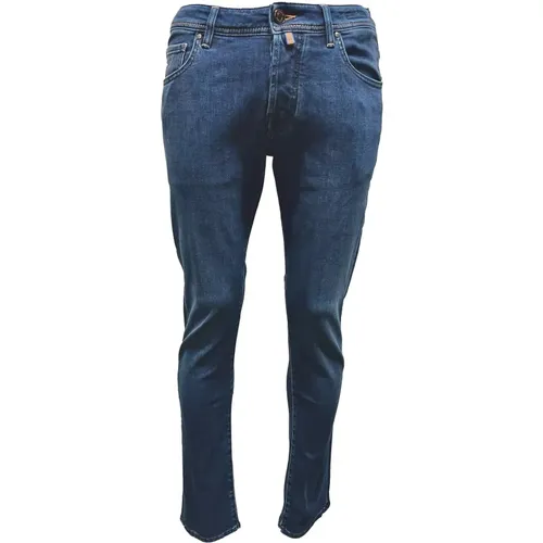 Slim Fit Dark Jeans , male, Sizes: W36 - Jacob Cohën - Modalova