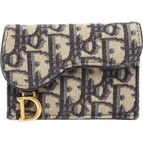 Pre-owned Canvas wallets , female, Sizes: ONE SIZE - Dior Vintage - Modalova