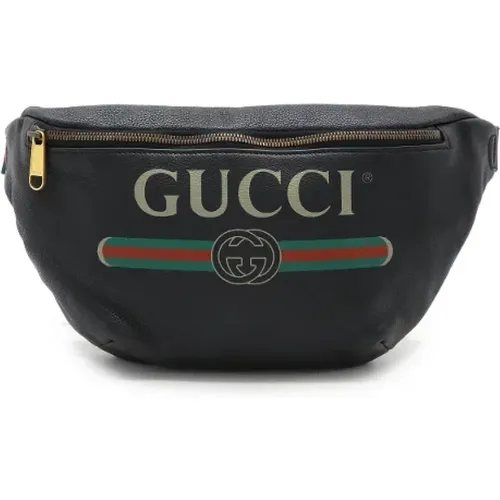 Pre-owned Belt Bags, male, , Size: ONE SIZE Pre-owned Leather gucci-bags - Gucci Vintage - Modalova