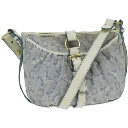 Pre-owned Cross Body Bags, female, , Size: ONE SIZE Pre-owned Canvas celine-bags - Celine Vintage - Modalova