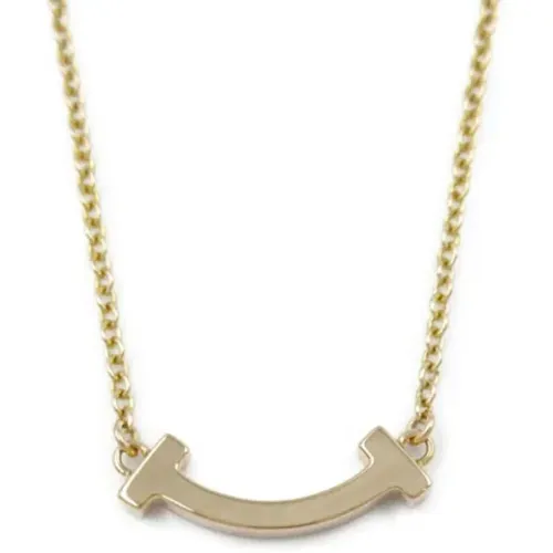 Pre-owned Jewellery, female, , Size: ONE SIZE Pre-owned Gold necklaces - Tiffany & Co. Pre-owned - Modalova