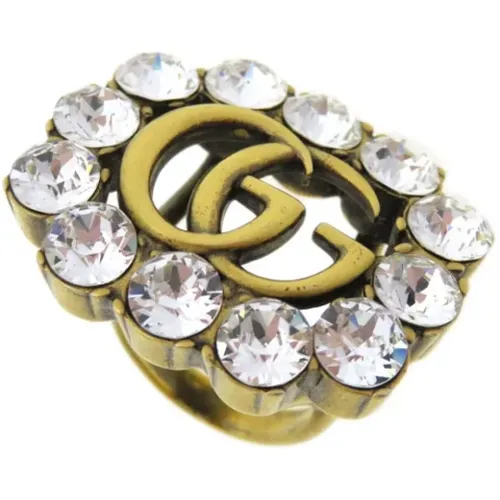 Pre-owned Jewellery, female, , Size: ONE SIZE Pre-owned Metal rings - Gucci Vintage - Modalova