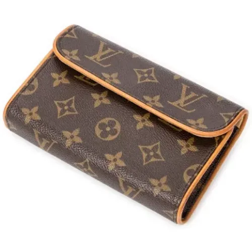 Pre-owned Belt Bags, female, , Size: ONE SIZE Pre-owned Canvas shoulder-bags - Louis Vuitton Vintage - Modalova