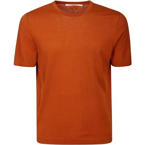 Grafik T-Shirt , Herren, Größe: M - Hindustrie - Modalova