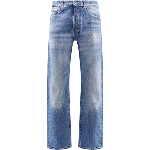 Blaue Jeans Normale Taille Hergestellt in Italien - Valentino - Modalova