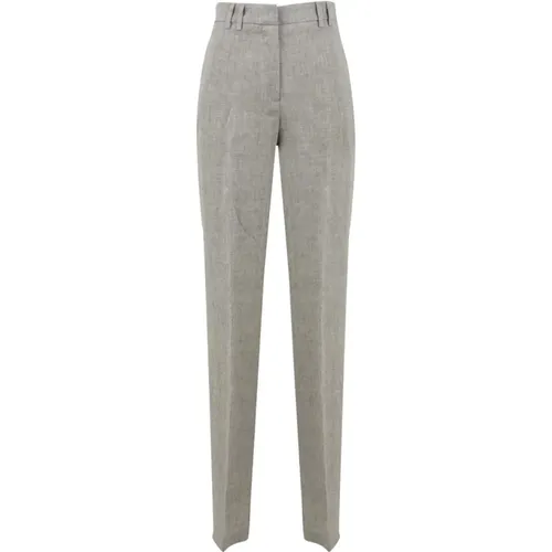 Grey Narciso Trousers , female, Sizes: S, XS, M - Attic and Barn - Modalova