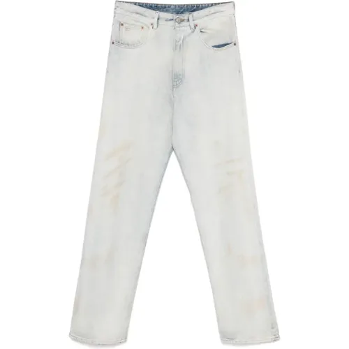 Straight Jeans, male, , Size: W31 Denim Jeans for Men - MM6 Maison Margiela - Modalova