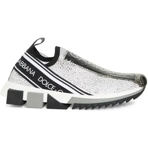 Womens Shoes Sneakers Black Ss22 , female, Sizes: 3 UK, 7 UK, 4 UK, 4 1/2 UK - Dolce & Gabbana - Modalova