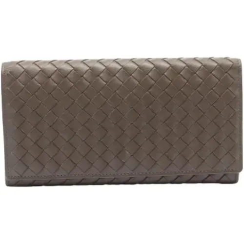 Pre-owned Wallets, female, , Size: ONE SIZE Pre-owned Leather wallets - Bottega Veneta Vintage - Modalova