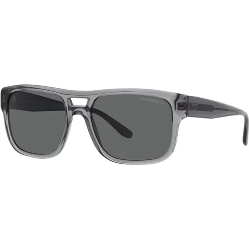 Sunglasses, male, , Size: 57 MM Sunglasses EA 4197 - Emporio Armani - Modalova