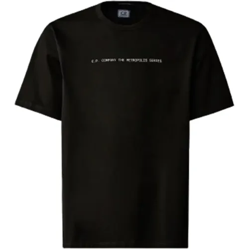 Grafik T-Shirt - Metropolis Serie , Herren, Größe: 2XL - C.P. Company - Modalova