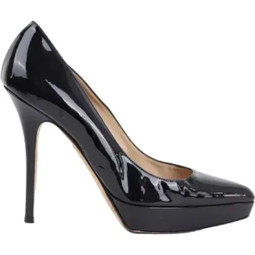 Pre-owned Pumps, female, , Size: 8 US Pre-owned Leather heels - Yves Saint Laurent Vintage - Modalova