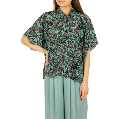 Brooklyn Shirt , female, Sizes: XS - Momoni - Modalova