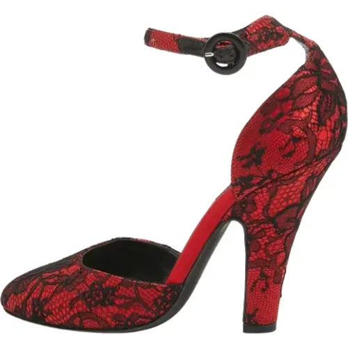 Pre-owned Pumps, female, , Size: 8 US Pre-owned Lace heels - Dolce & Gabbana Pre-owned - Modalova