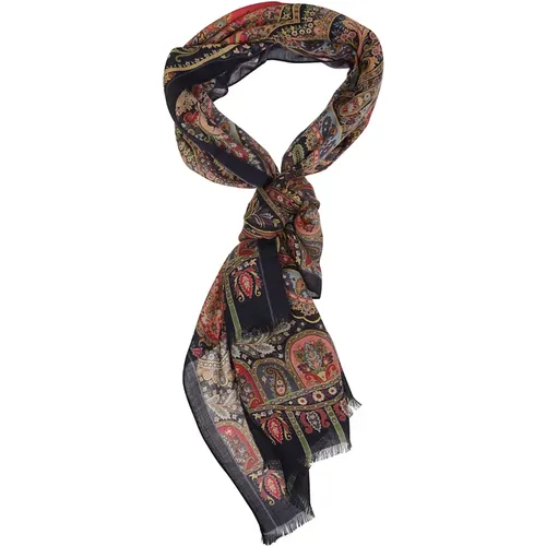 Bohemian Scarf , female, Sizes: ONE SIZE - ETRO - Modalova