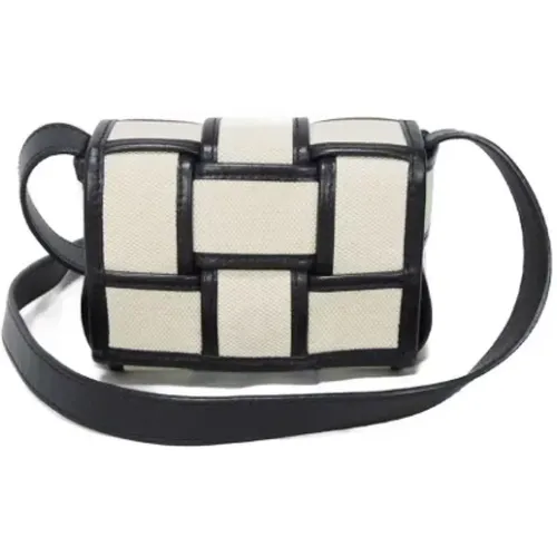 Pre-owned Cross Body Bags, female, , Size: ONE SIZE Pre-owned Leather shoulder-bags - Bottega Veneta Vintage - Modalova