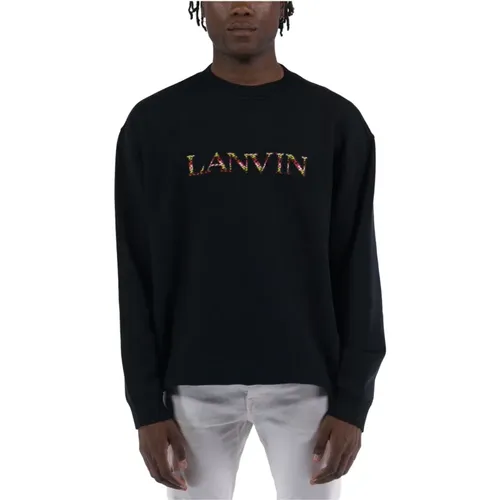 Clic Curb Sweatshirt , male, Sizes: S - Lanvin - Modalova