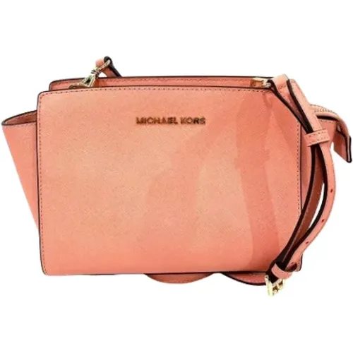 Pre-owned Cross Body Bags, female, , Size: ONE SIZE Pre-owned Leather shoulder-bags - Michael Kors Pre-owned - Modalova