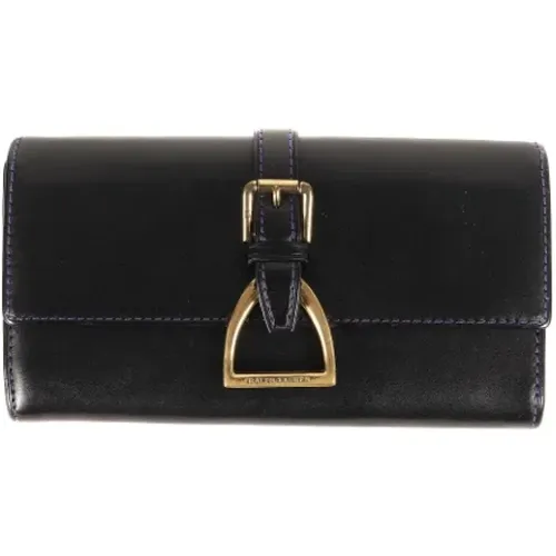 Pre-owned Wallets, female, , Size: ONE SIZE Pre-owned Leather wallets - Ralph Lauren Pre-owned - Modalova