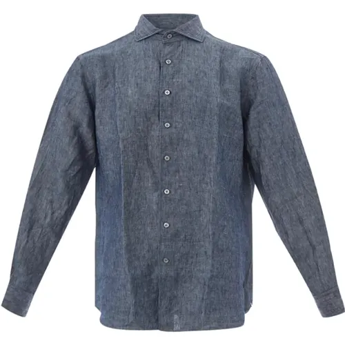 Stilvolle Casual Hemden für Männer , Herren, Größe: 4XL - Lardini - Modalova