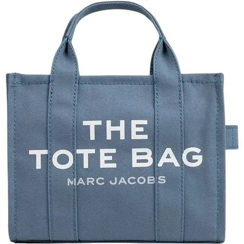 Blaue Mini Tote Tasche , Damen, Größe: ONE Size - Marc Jacobs - Modalova