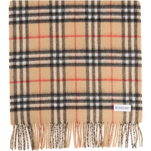 Winter Scarves, unisex, , Size: ONE SIZE reversible wool scarf - Burberry - Modalova