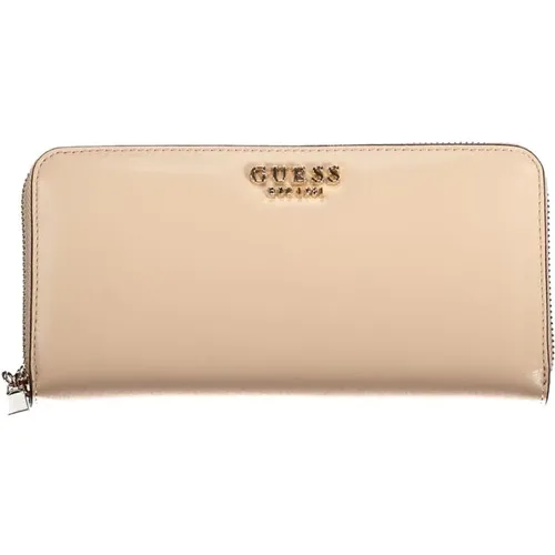 Wallets & Cardholders, female, , Size: ONE SIZE Wallet with Multiple Compartments and Zipper - Guess - Modalova