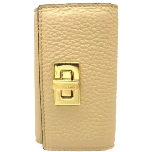 Pre-owned Leather wallets , female, Sizes: ONE SIZE - Fendi Vintage - Modalova