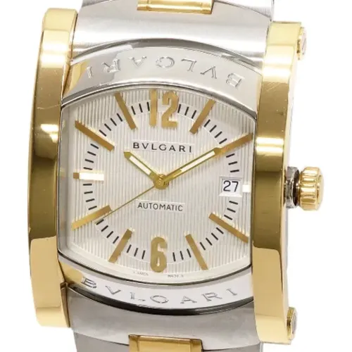 Pre-owned Watches, male, , Size: ONE SIZE Pre-owned Metal watches - Bvlgari Vintage - Modalova