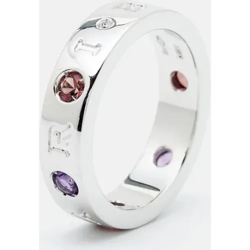 Pre-owned Jewellery, female, , Size: ONE SIZE Pre-owned White Gold rings - Bvlgari Vintage - Modalova