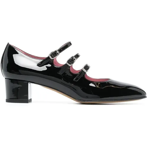 Mary-Jane Shoes , female, Sizes: 4 UK, 3 UK, 4 1/2 UK, 5 1/2 UK, 6 UK, 6 1/2 UK, 3 1/2 UK, 5 UK - Carel - Modalova