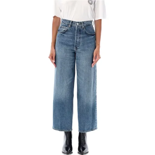 Blaue Wide-Leg Jeans , Damen, Größe: W25 - Anine Bing - Modalova