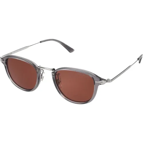 Stylische Sonnenbrille Mb0336S , Herren, Größe: 48 MM - Montblanc - Modalova