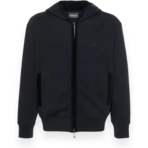 Stylischer Sweatshirt für Männer , Herren, Größe: L - Emporio Armani - Modalova