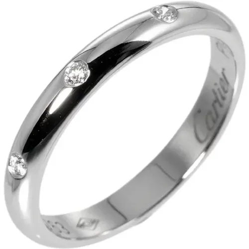 Pre-owned Jewellery, female, , Size: ONE SIZE Pre-owned Metal rings - Cartier Vintage - Modalova