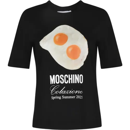 T-Shirts, female, , Size: S T-shirts and Polos - Moschino - Modalova