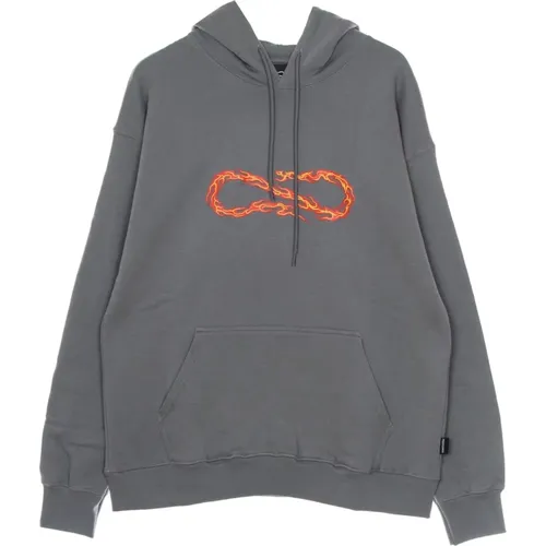 Hoodies, male, , Size: L Flame Hoodie Long Sleeve Sweatshirt - Propaganda - Modalova