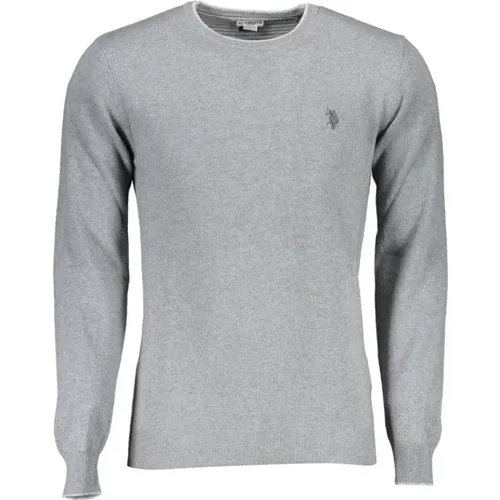 Luxuriöser Crew Neck Pullover , Herren, Größe: 2XL - U.S. Polo Assn. - Modalova