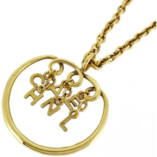 Pre-owned Jewellery, female, , Size: ONE SIZE Pre-owned Metal chanel-jewelry - Chanel Vintage - Modalova