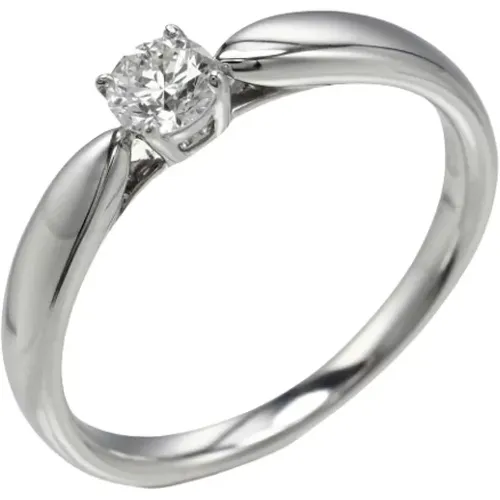 Pre-owned Jewellery, female, , Size: ONE SIZE Pre-owned Platinum rings - Tiffany & Co. Pre-owned - Modalova