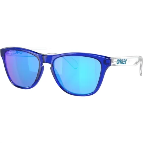 Crystal Square Sunglasses with Prizm Sapphire Lenses , male, Sizes: ONE SIZE - Oakley - Modalova