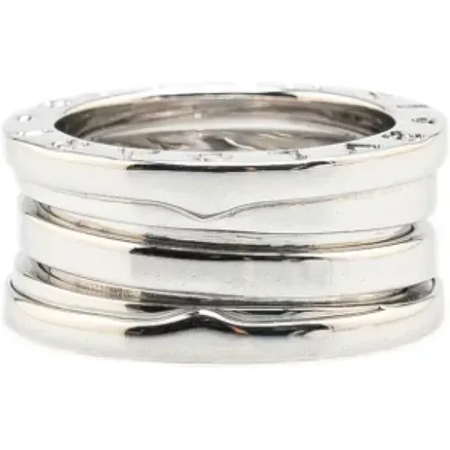 Pre-owned Jewellery, female, , Size: ONE SIZE Pre-owned White Gold rings - Bvlgari Vintage - Modalova