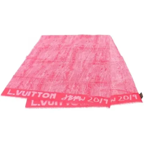 Pre-owned Scarves, female, , Size: ONE SIZE Pre-owned Fabric scarves - Louis Vuitton Vintage - Modalova