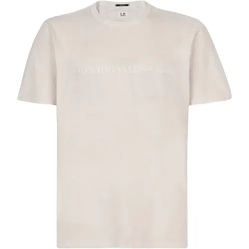 T-Shirt , Herren, Größe: XL - C.P. Company - Modalova