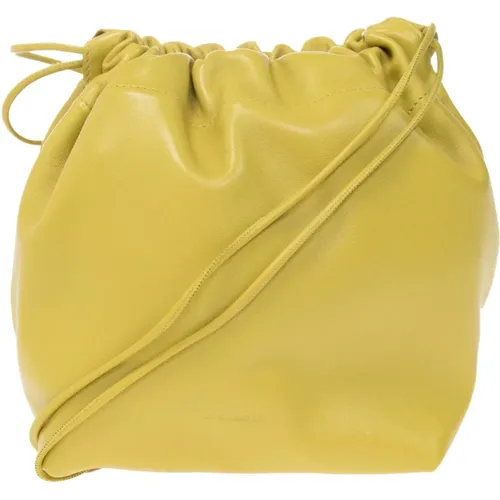 Bucket Bags, female, , Size: ONE SIZE ‘Dumpling’ bucket bag - Jil Sander - Modalova