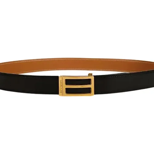 Pre-owned Leather belts , female, Sizes: ONE SIZE - Hermès Vintage - Modalova