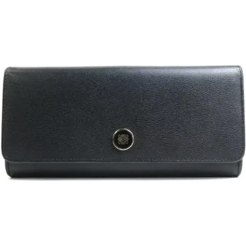 Pre-owned Wallets, female, , Size: ONE SIZE Pre-owned Leather wallets - Loewe Pre-owned - Modalova