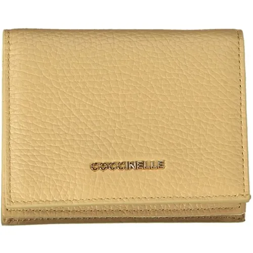 Leather Wallet with Multiple Features , female, Sizes: ONE SIZE - Coccinelle - Modalova