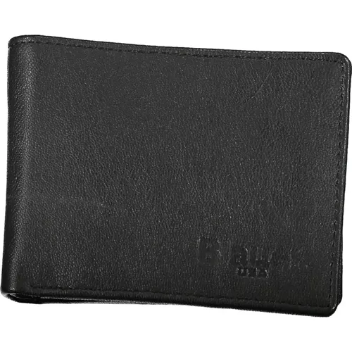 Wallets & Cardholders, male, , Size: ONE SIZE Men's Wallet with Coin Pocket - Blauer - Modalova