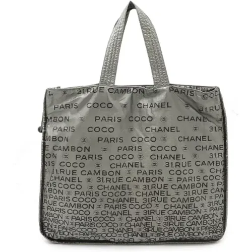 Pre-owned Tote Bags, female, , Size: ONE SIZE Pre-owned Canvas chanel-bags - Chanel Vintage - Modalova